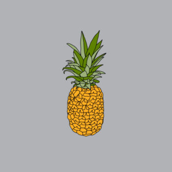 Piña Print - Kids Crew Neck Design